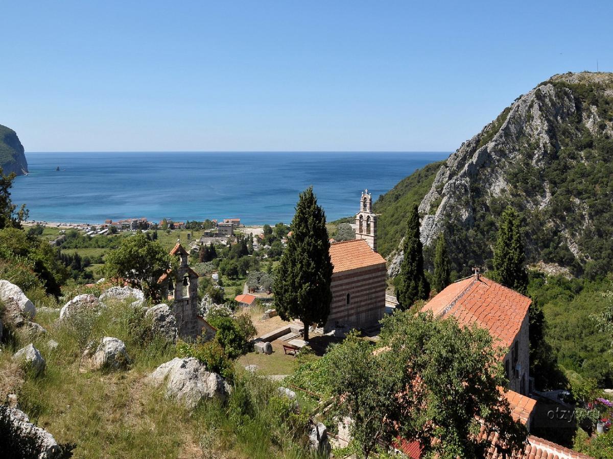Pansion Nobel Hotel Petrovac Exterior foto